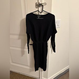 Rachel Zoe black sweater dress